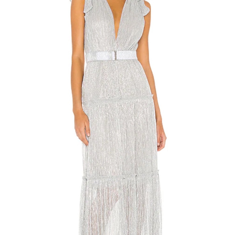 Sabina Musayev Helena Dress Silver